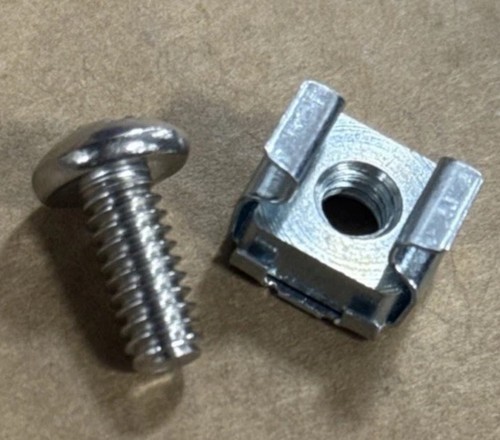 Rack cage nuts - nuts, screws